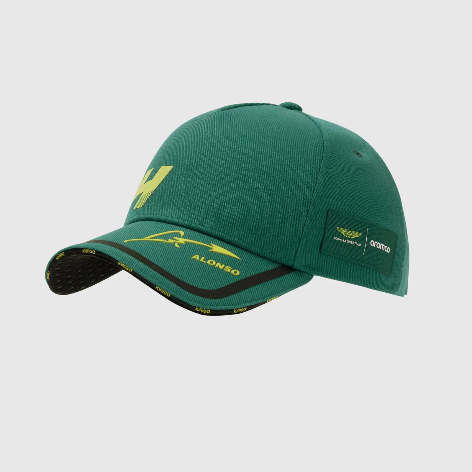 Aston Martin F1 Team Kimoa Alonso Tech Cap - Cap On