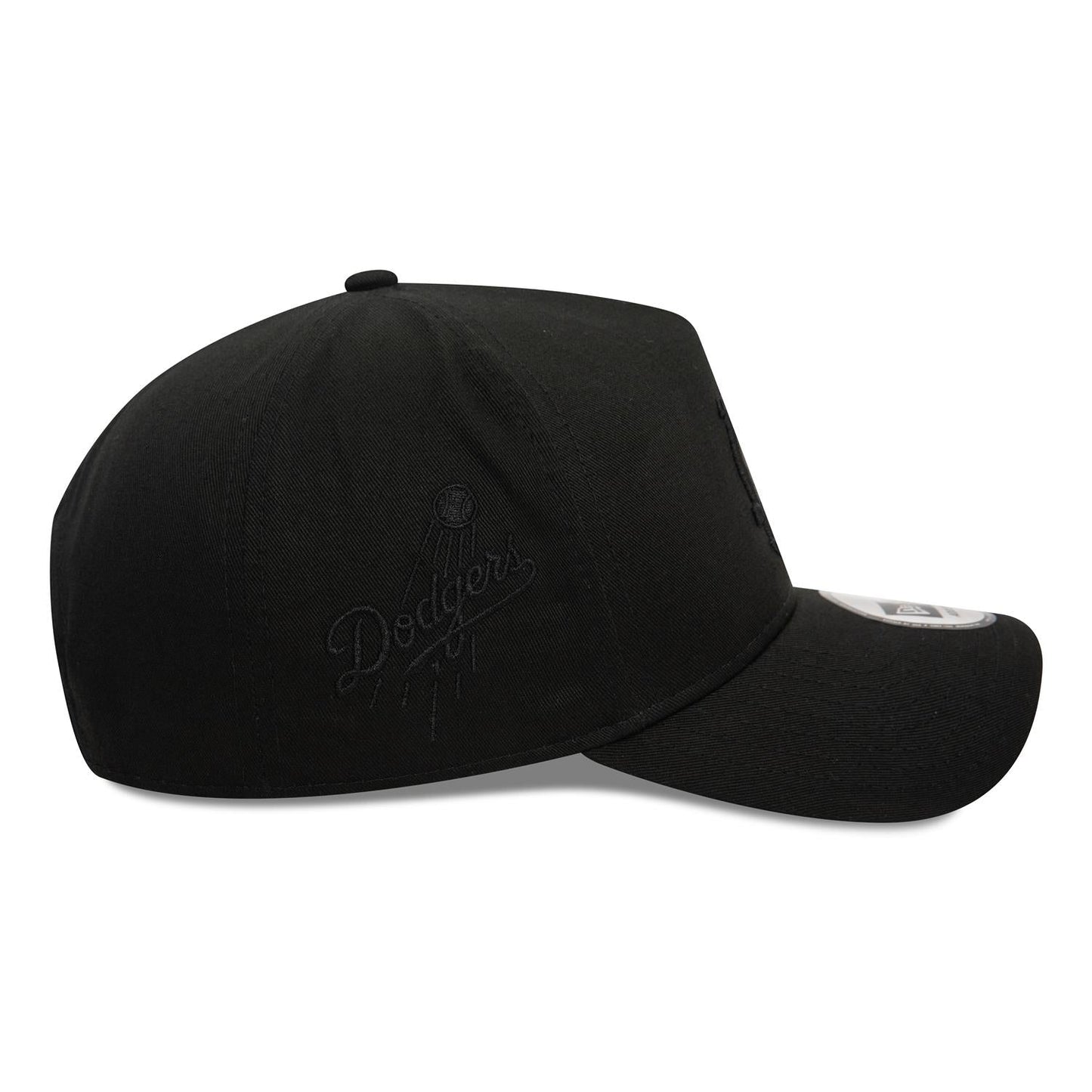 New Era Los Angeles Dodgers E-Frame Monochrome Black Cap - Cap On