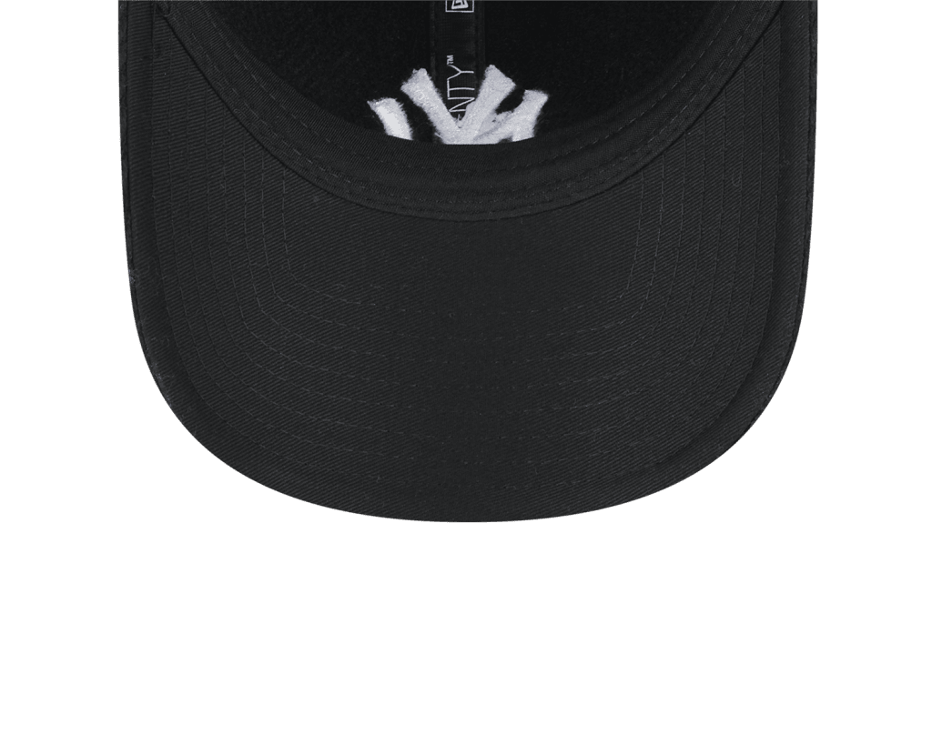 New Era New York Yankees Herringbone 9TWENTY Black - Cap On