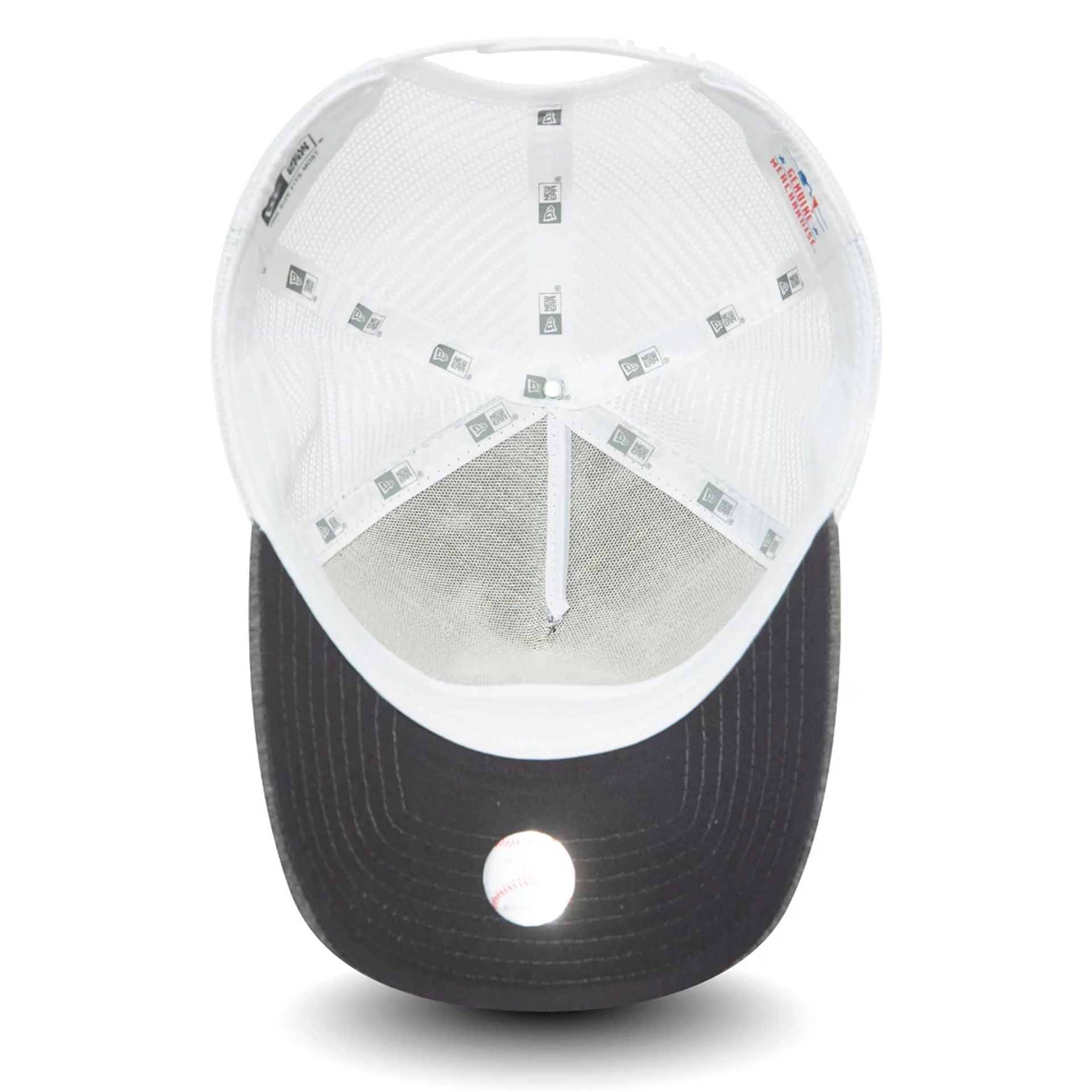 New Era New York Yankees Jersey Grey A-Frame Trucker Cap - Cap On