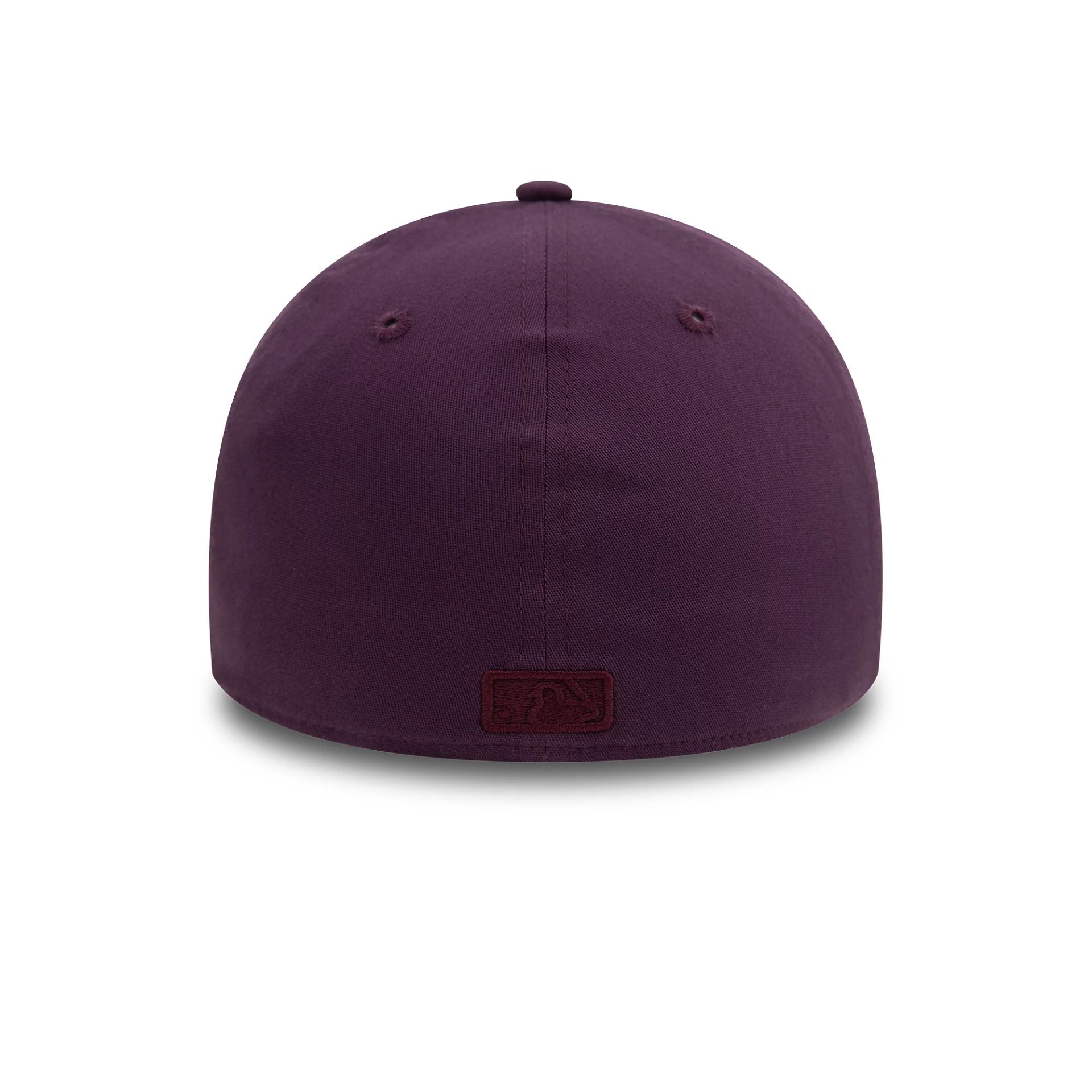 New Era New York Yankees League Essential Dark Purple 39THIRTY Stretch Fit Cap - Cap On