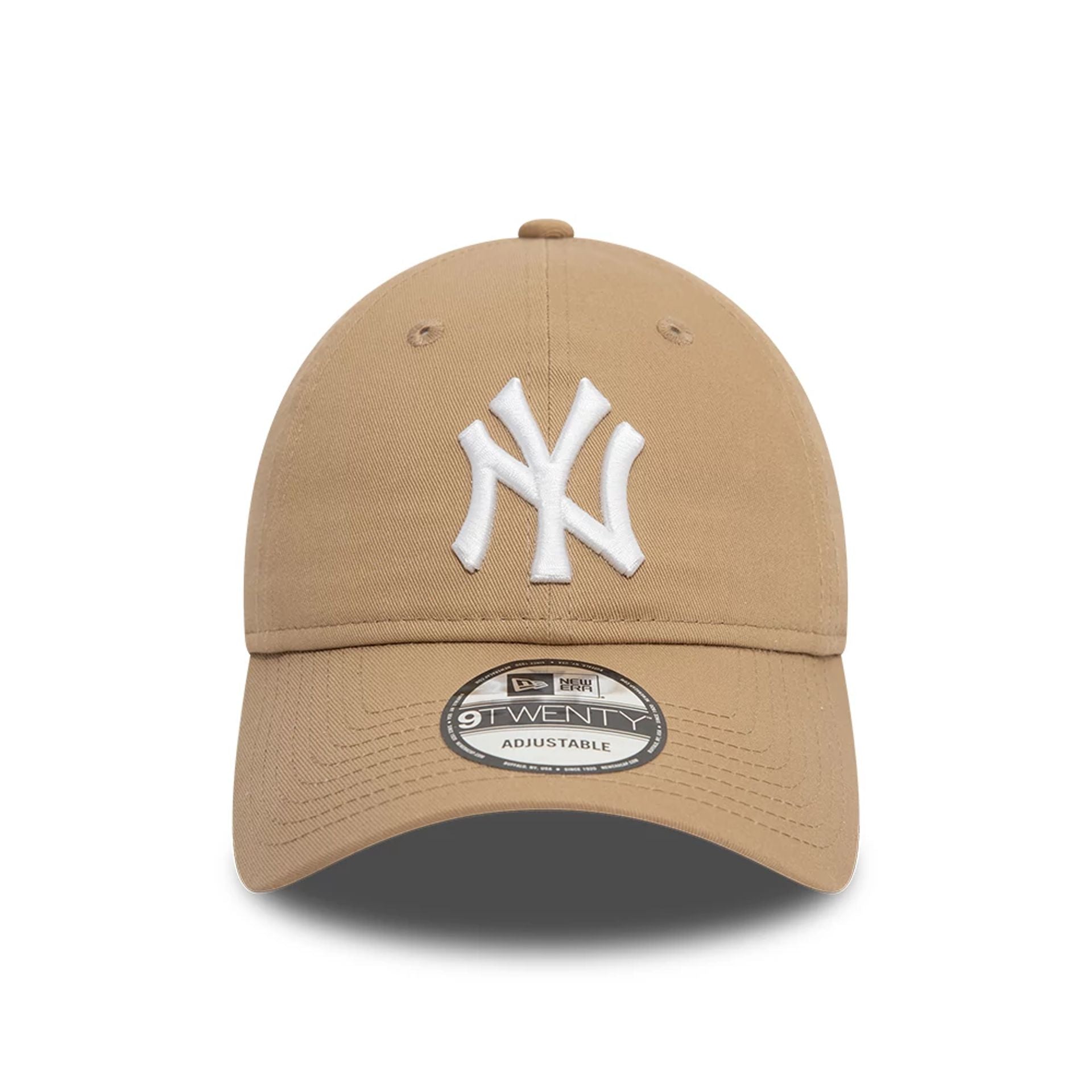 New Era New York Yankees League Essential Light Beige 9TWENTY Adjustable Cap - Cap On