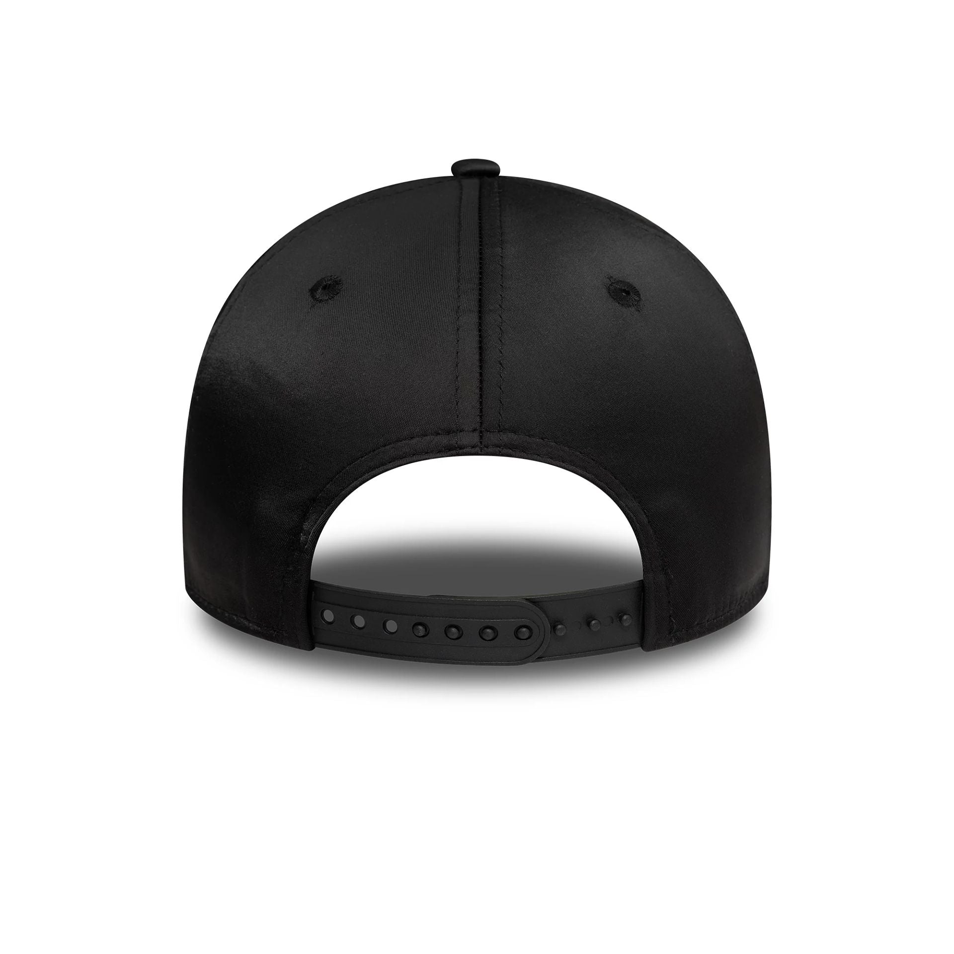 New York Yankees Womens Satin Black 9FORTY Adjustable Cap - Cap On